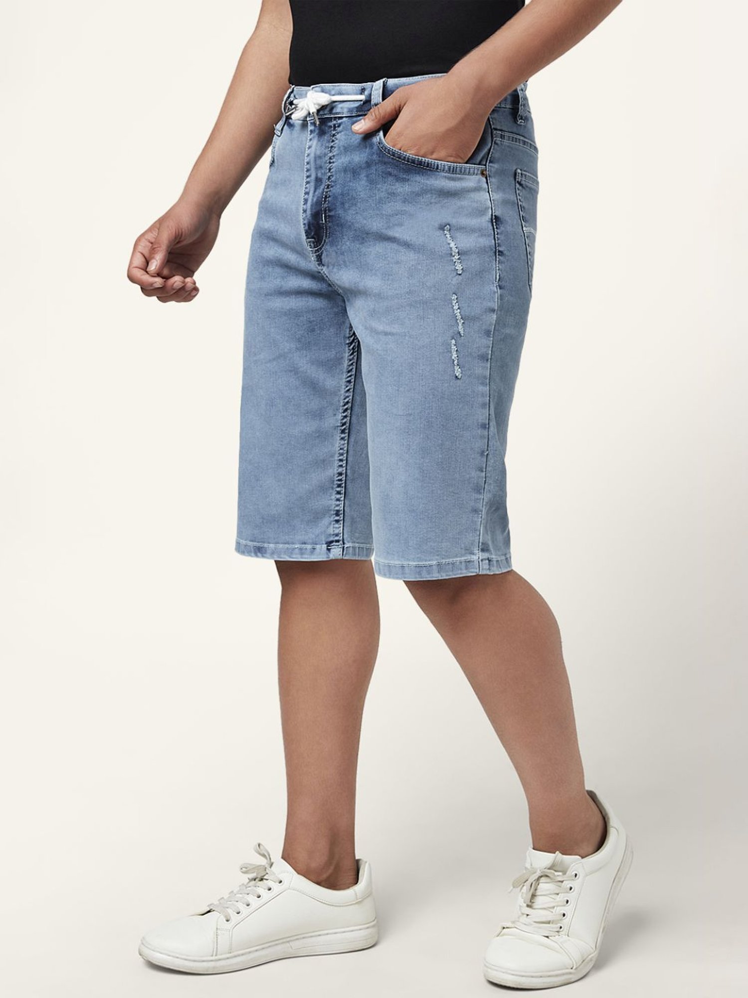 Coolsters by Pantaloons Kids Blue Cotton Regular Fit Shorts