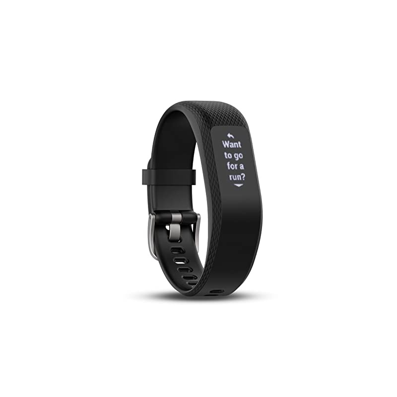 vivosmart 3 FitnessActivity Tracker with Smart Notifications and Heart Rate Monitoring Black SmallMedium