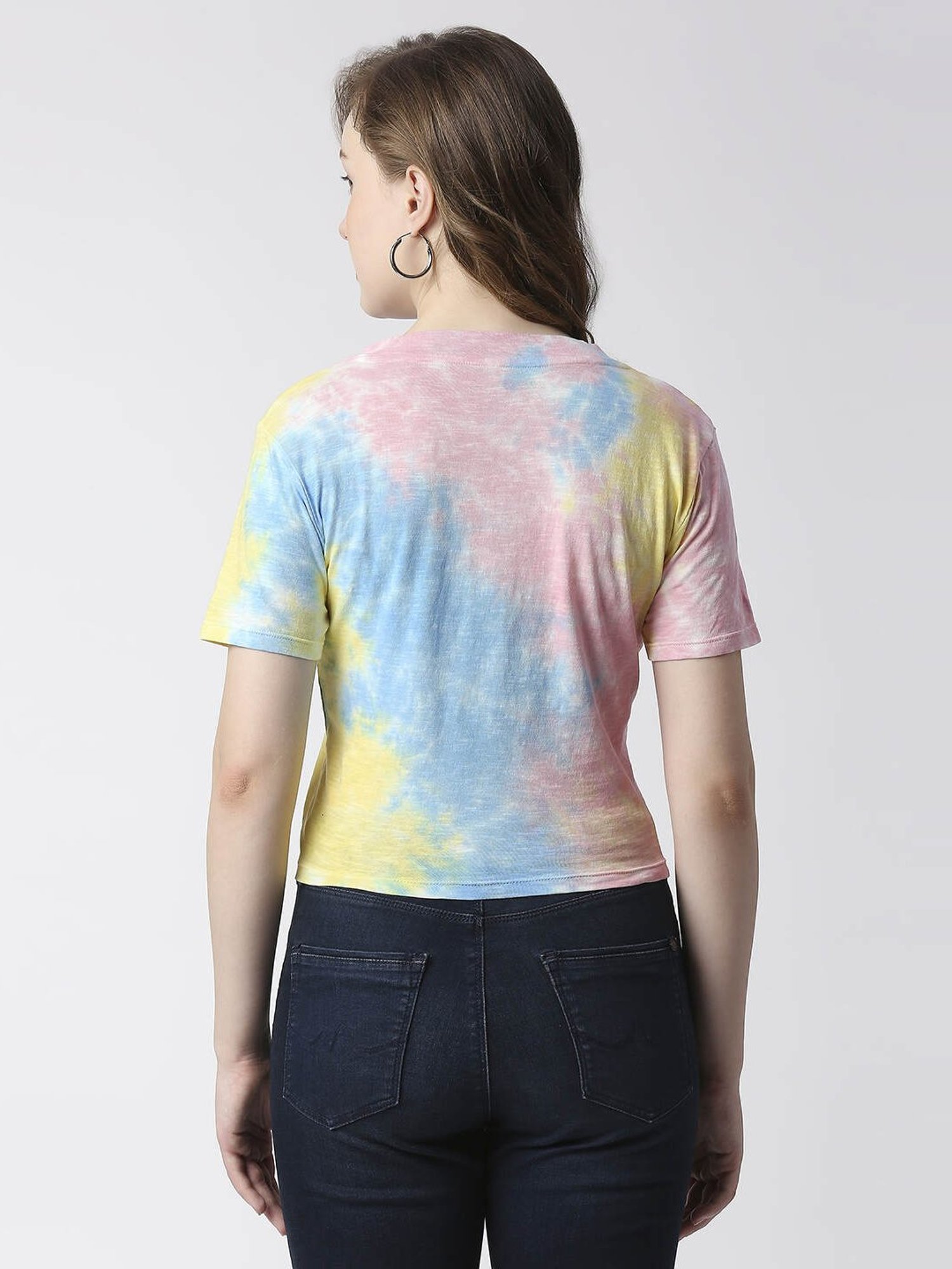 Pepe Jeans Multicolored Cotton Tie & Dye T-Shirt