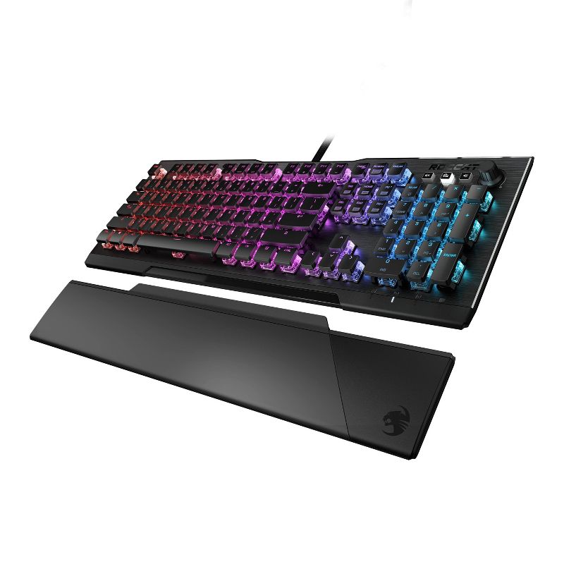 ROCCAT Vulcan 121 Aimo PC Gaming Keyboard Red Titan Switch - Black