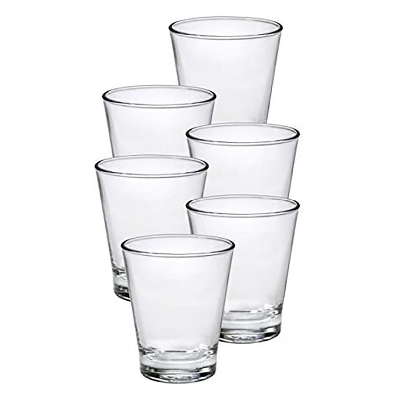 4pk Embossed Glass Drinkware Tall - Hearth & Hand™ with Magnolia