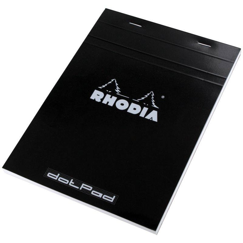 Rhodia No.16 A5 6 x 8 1/4 80 Sheet, Dot Pad, Orange