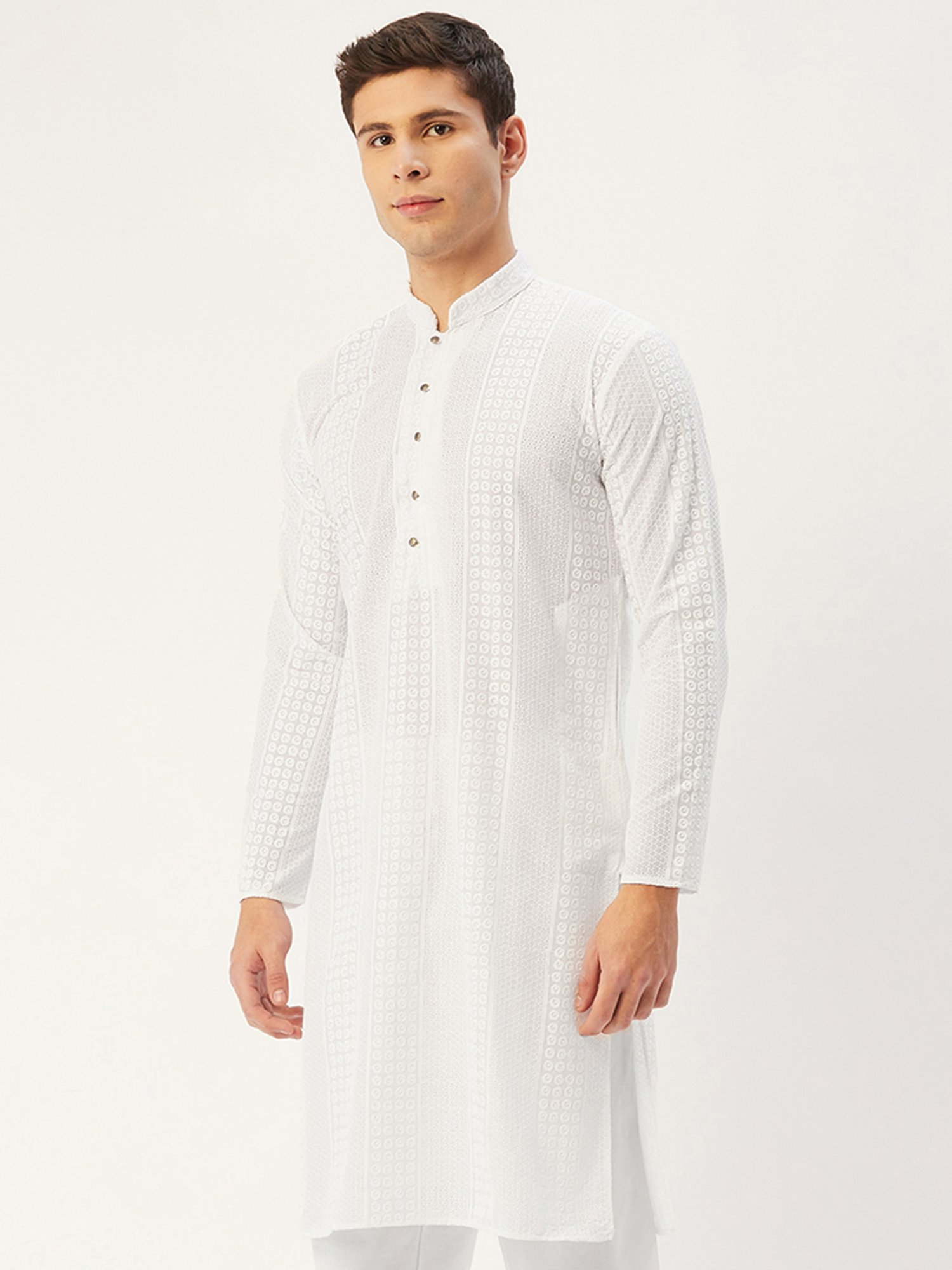 Jompers White Ethnic Wear Yes