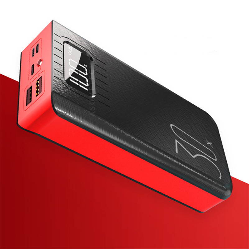 900000mah Real Capacity Power Bank External Portable Charger Fast Charging PowerBank Dual USB LED Display External Battery for Iphone Xiaomi