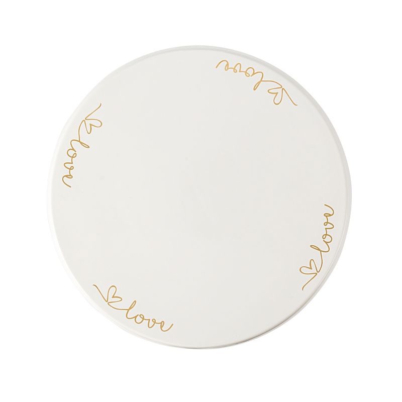 Cake Stand and Server Set White