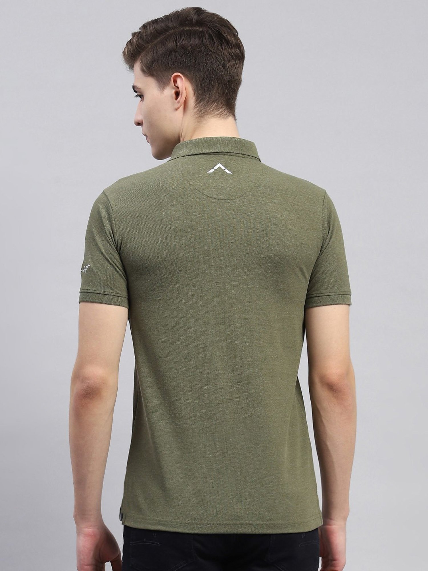 Rock.it Olive Smart Fit Polo T-Shirt