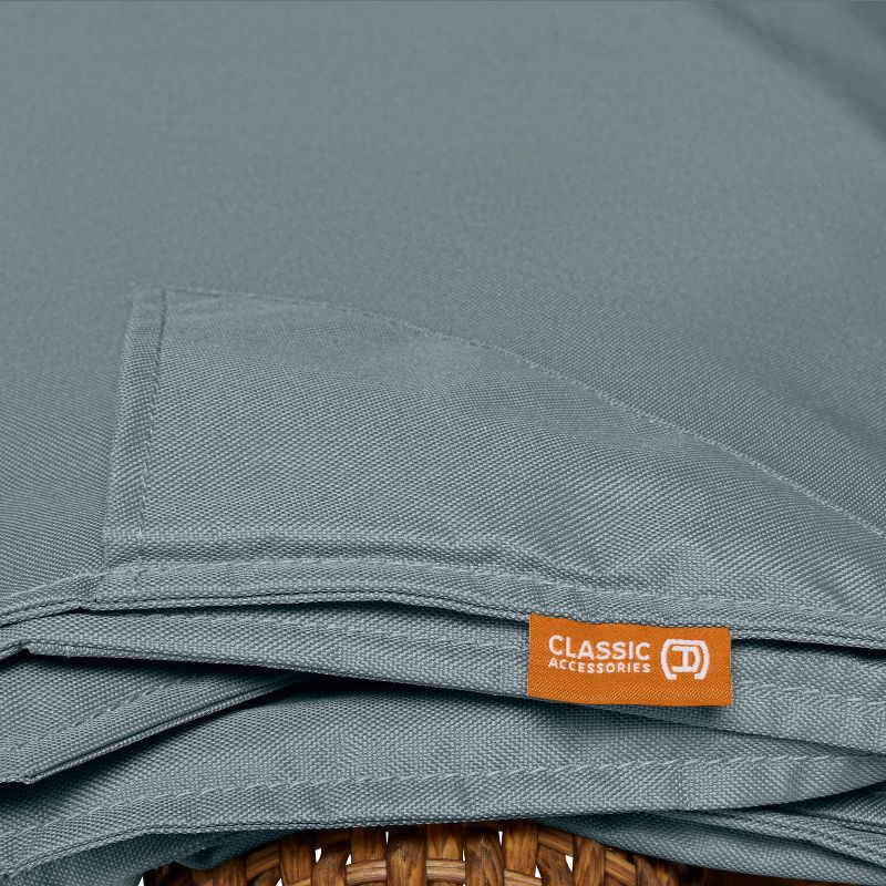 Storigami Easy Fold Large Lounge Chair Cover Monument Gray - Classic Accessories