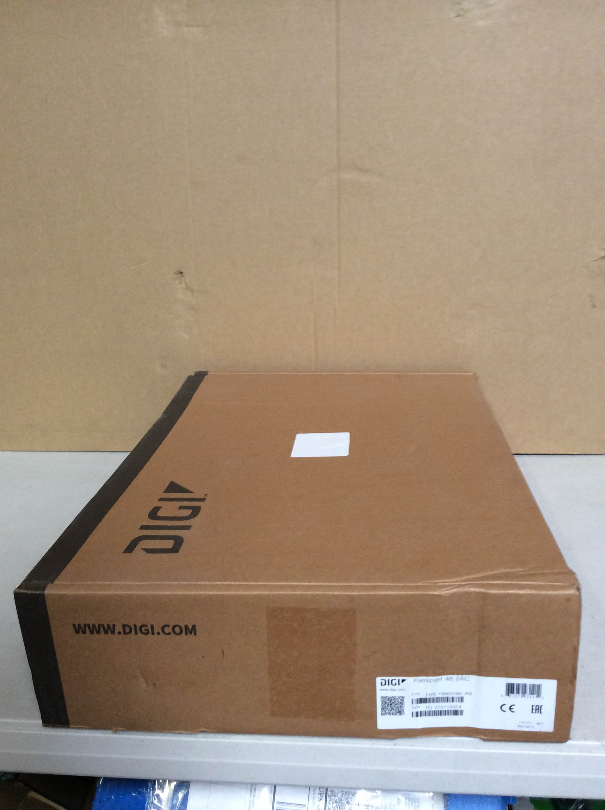 DIGI PASSPORT 48 DUAL POWER CONSOLE SERVER WITH 48 RJ45 SERIAL PORTS