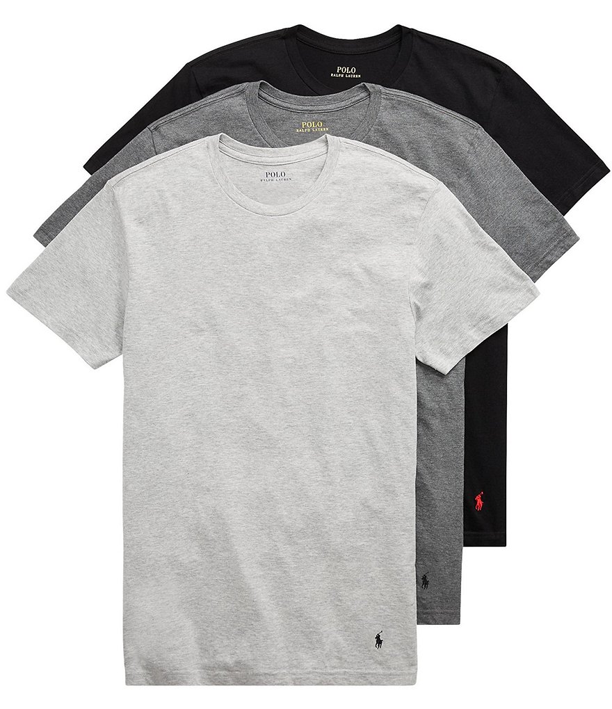 Jockey Signature Pima Cotton V-Neck T-shirts 3-Pack