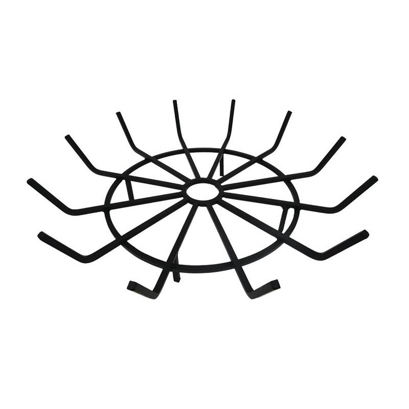 Pleasant Hearth 28" Wagon Wheel Steel Wood Grate