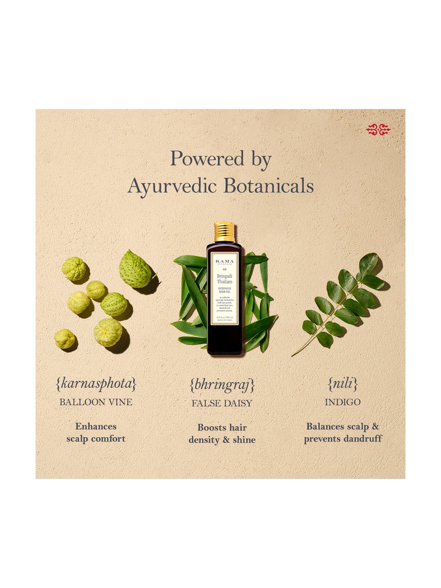 Kama Ayurveda Bringadi Intensive Hair Treatment - 200 ml