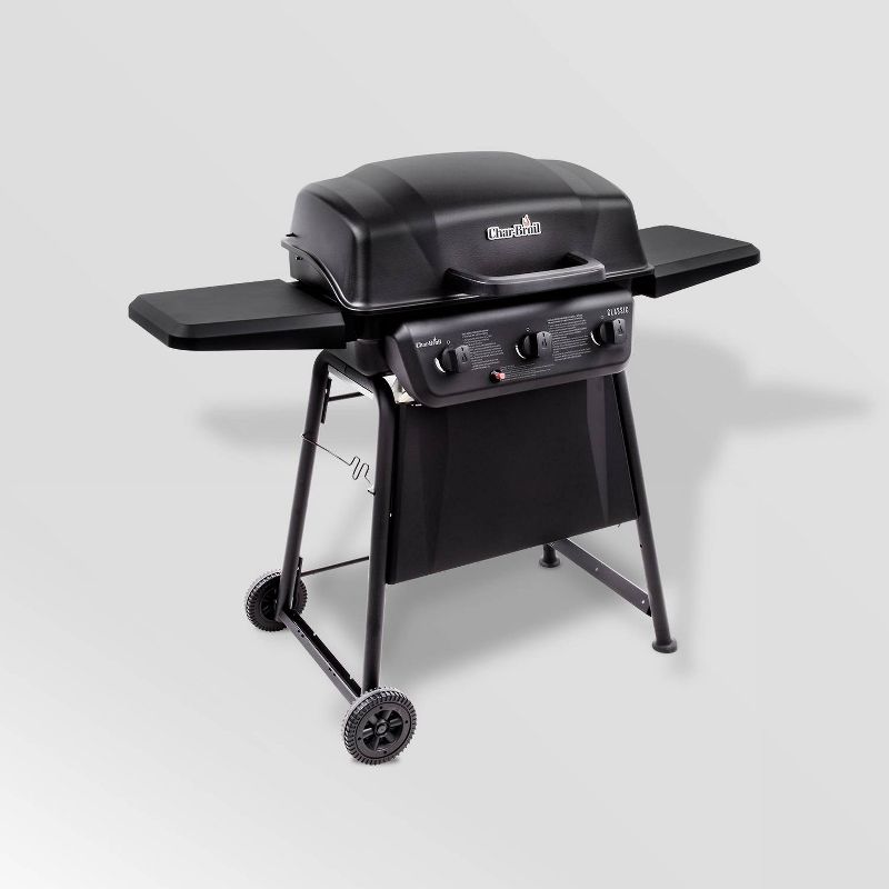 Char-Broil Classic 3-Burner 30,000 BTU Gas Grill 463773717 - Black
