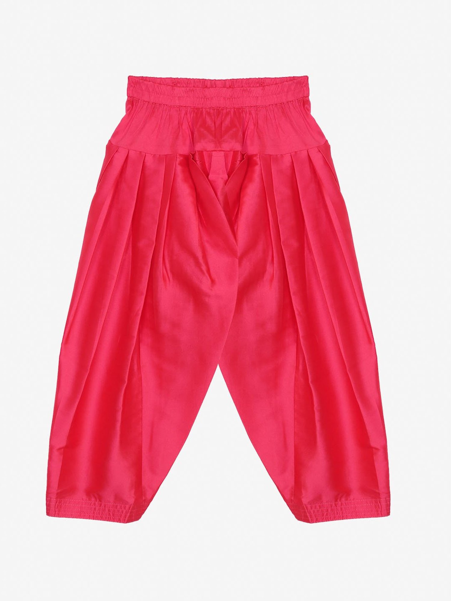 Saka Designs Kids Peach & Pink Floral Print Kurta with Salwar & Dupatta