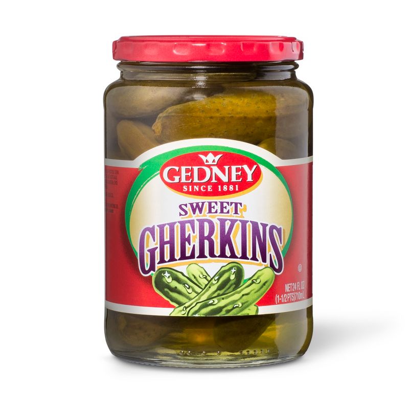 Gedney Sweet Gherkins - 24 fl oz