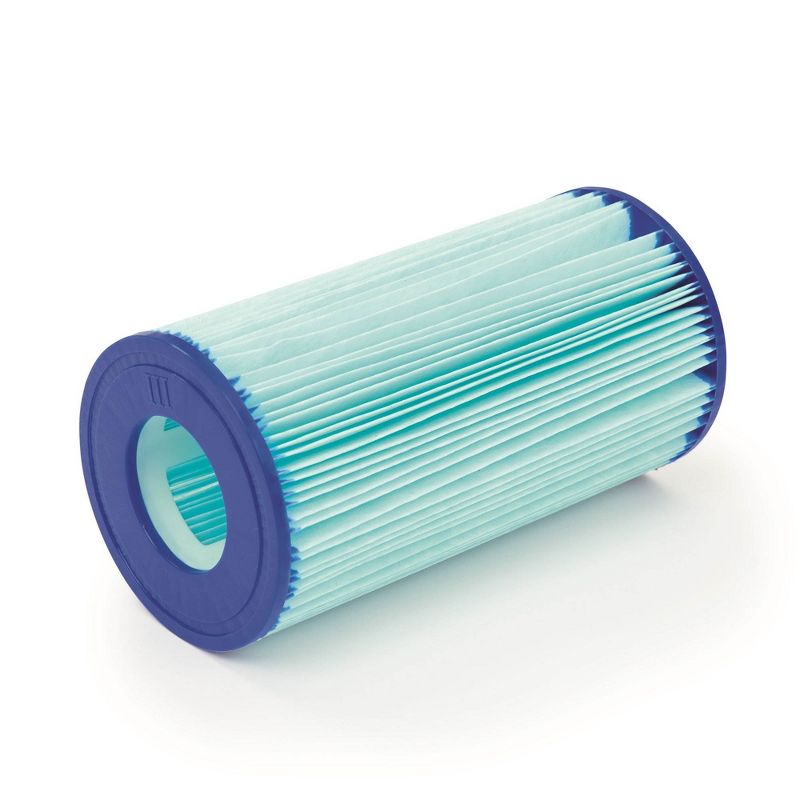 Bestway Pool Cleaning Kit w/ Filter Cartridge (6) w/ Above Ground Swimming Pump