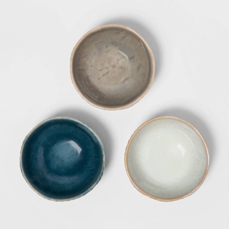 Cravings by Chrissy Teigen 3pk Ceramic Condiment Bowls