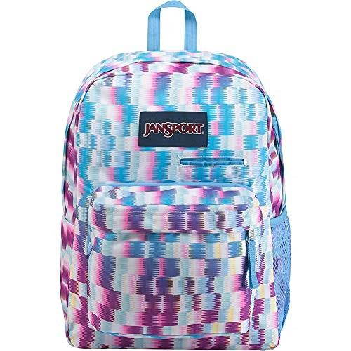 jansport digibreak jagged plaid one size