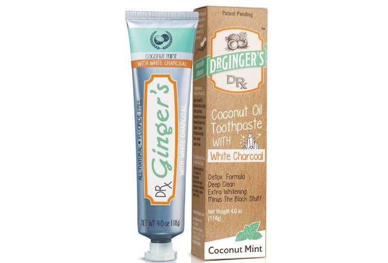 Dr. Ginger Activated White Charcoal Toothpaste - 4oz