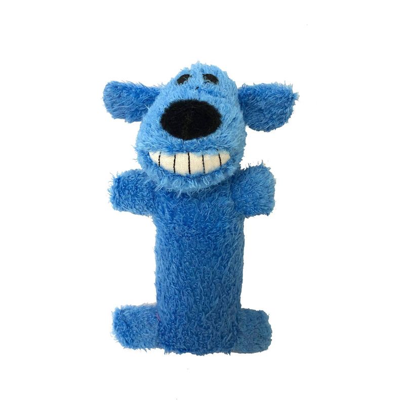 Multipet Loofa The Original Dog Toy - Blue - 6"
