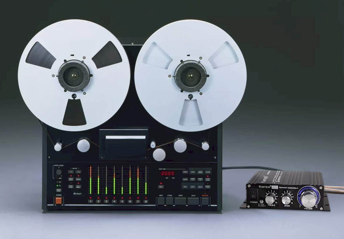 Kinter K2020A+ Limited Edition Original Tripath TA2020-020 Class-T Hi-Fi Audio Mini Amplifier with 12V 5A Power Supply Black