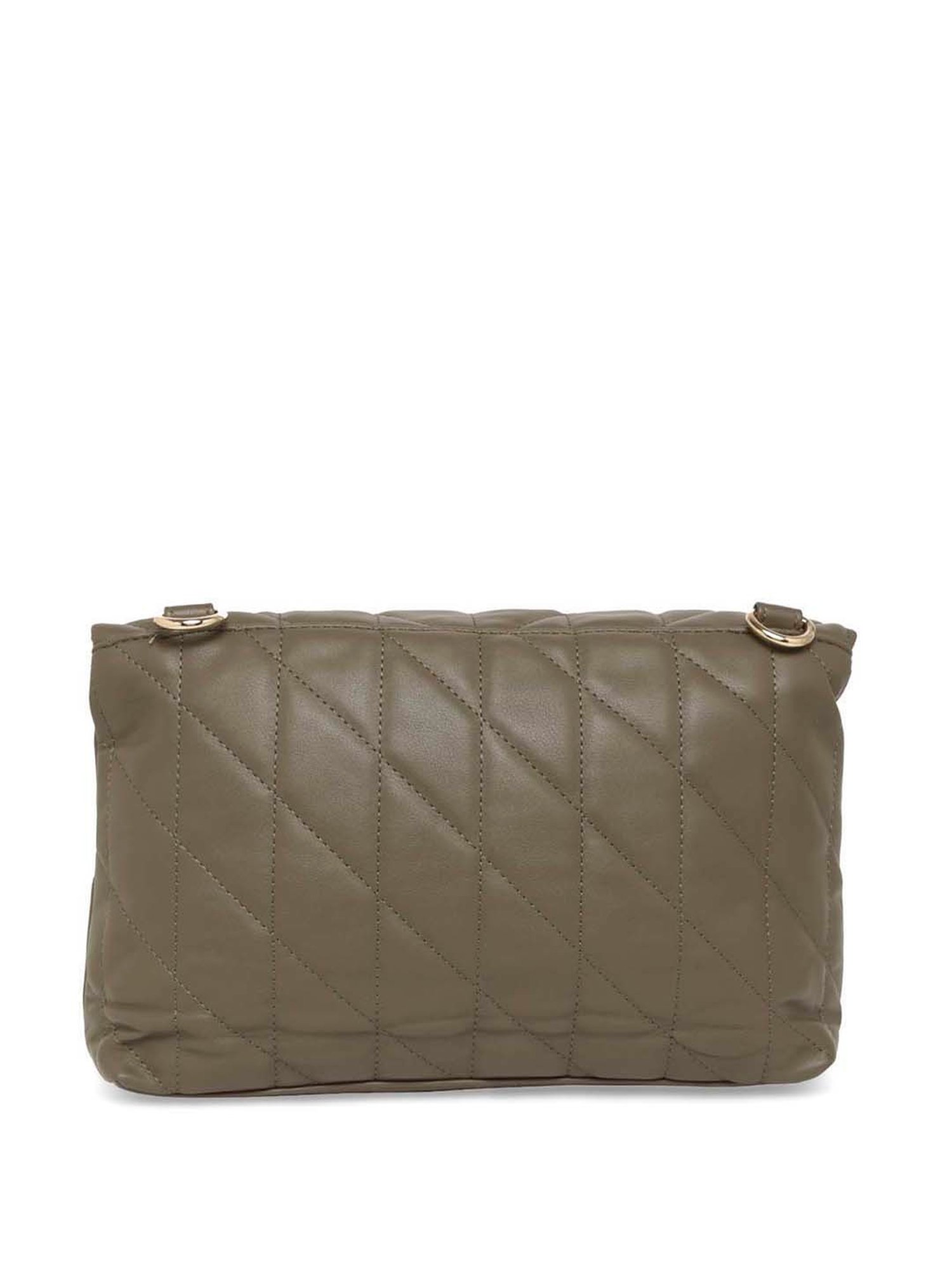 Marina Galanti Olive Quilted Medium Sling Handbag