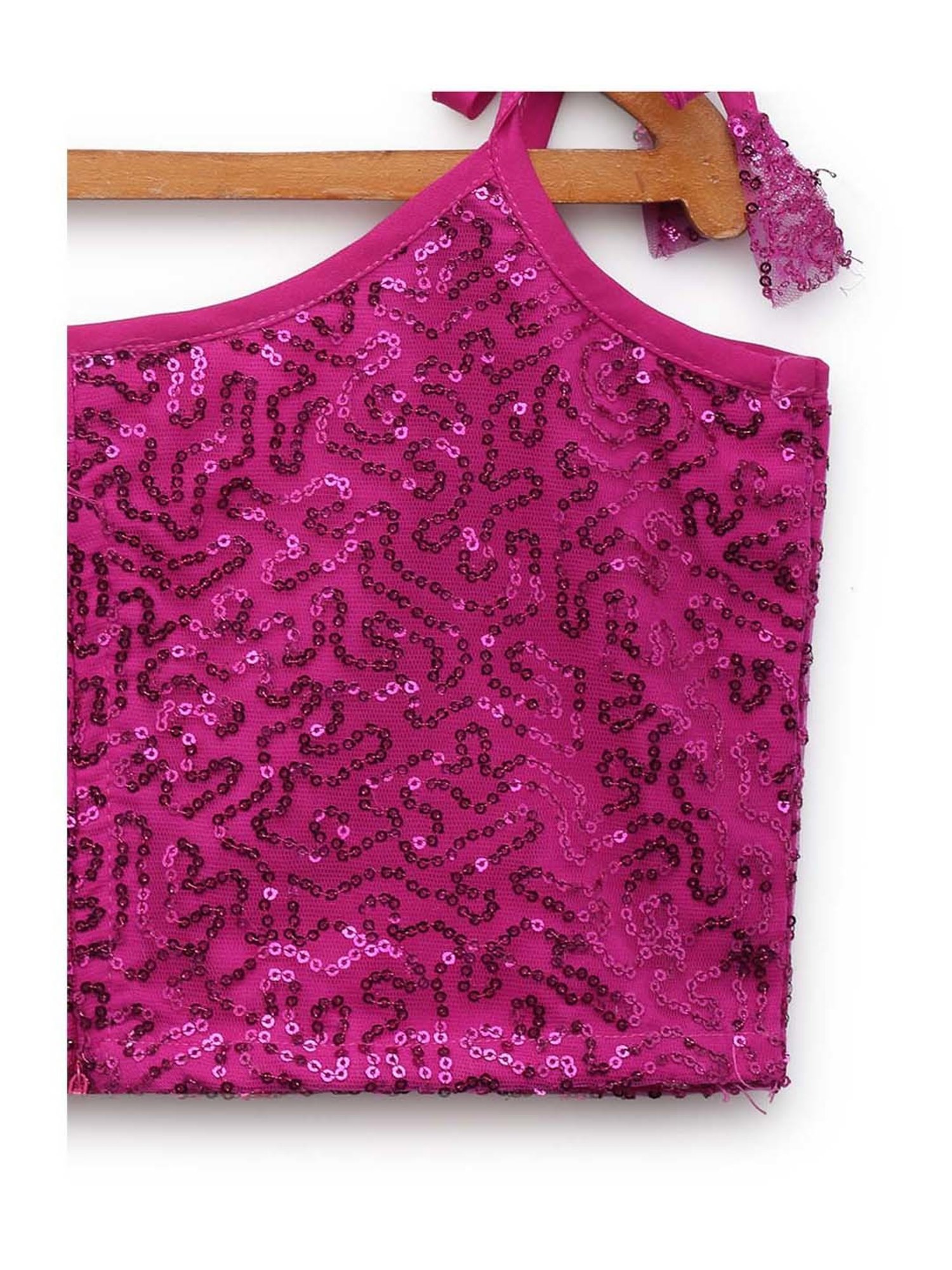 studiorasa Kids Pink Embellished Top