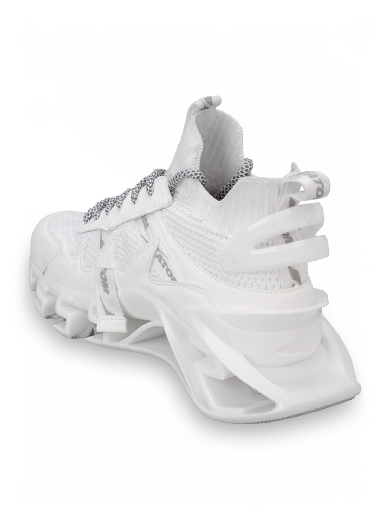 Atom Men's Spring Edge Alpha 2 White Running Shoes