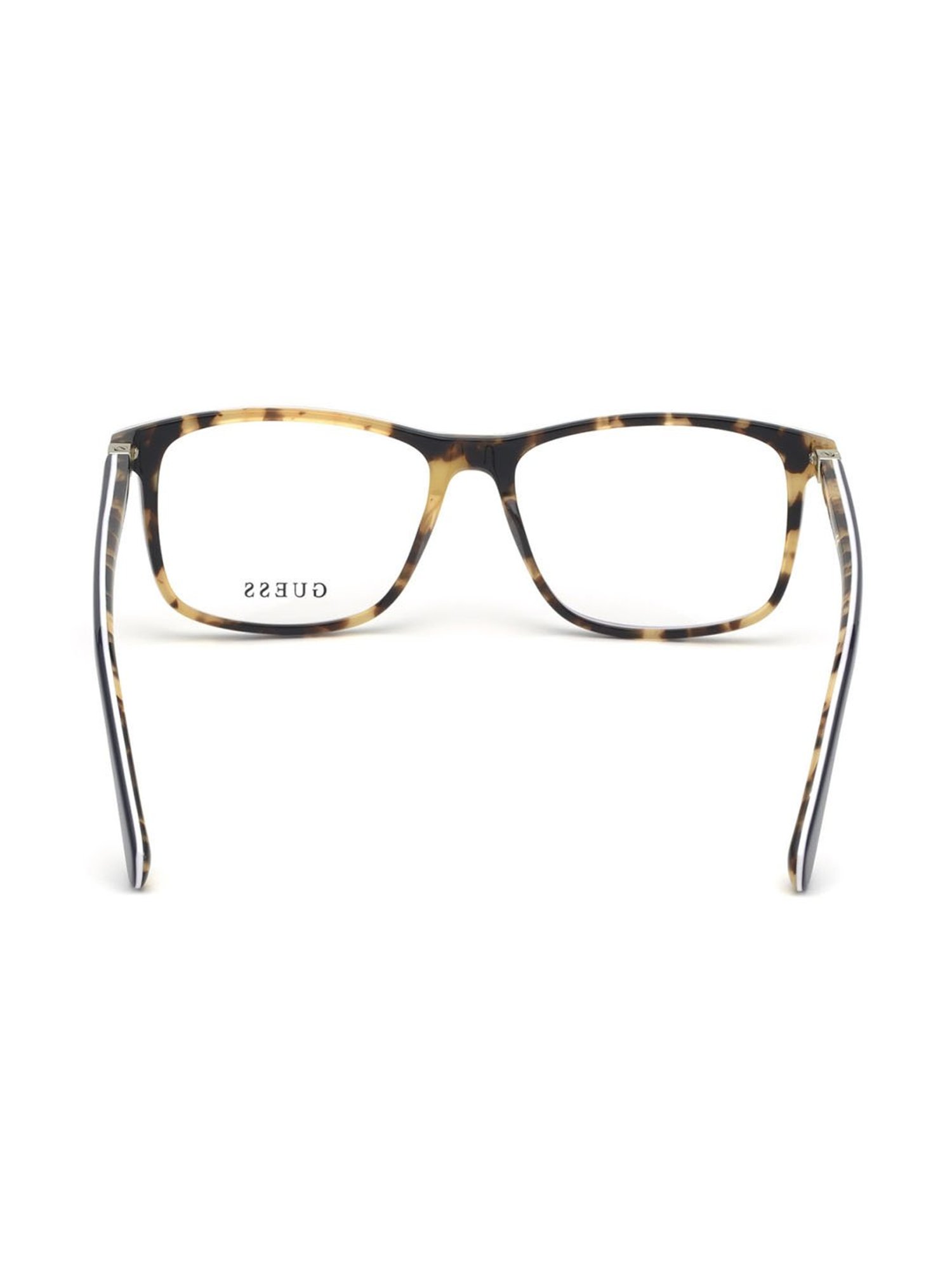 Guess Blue Rectangular Eye Frames for Men