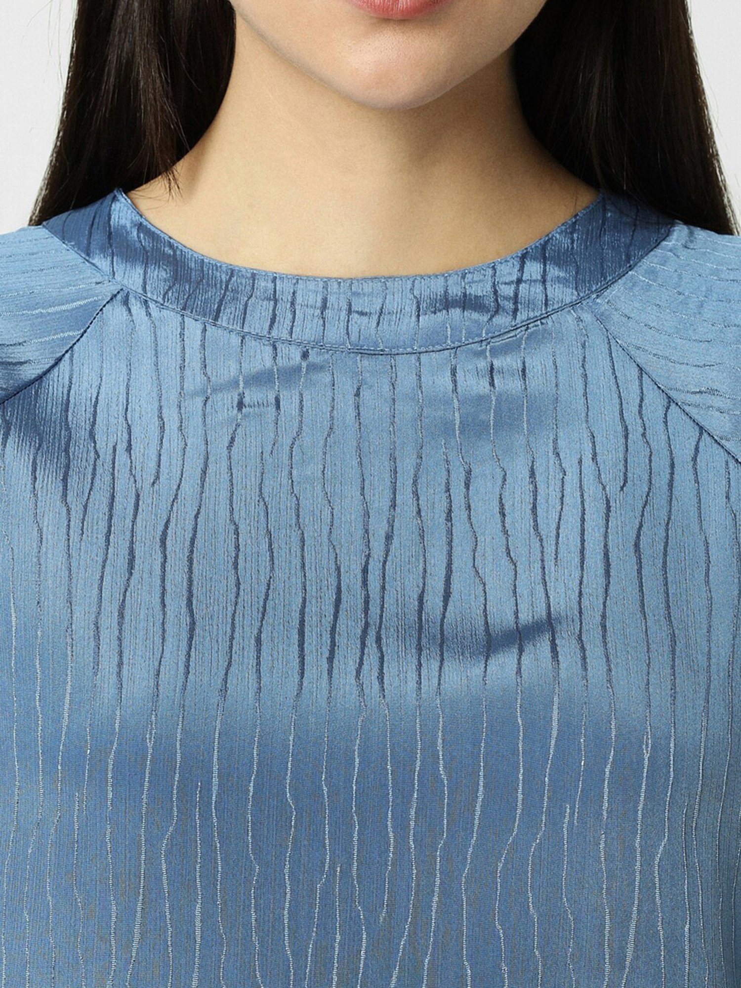 Van Heusen Blue Printed Top