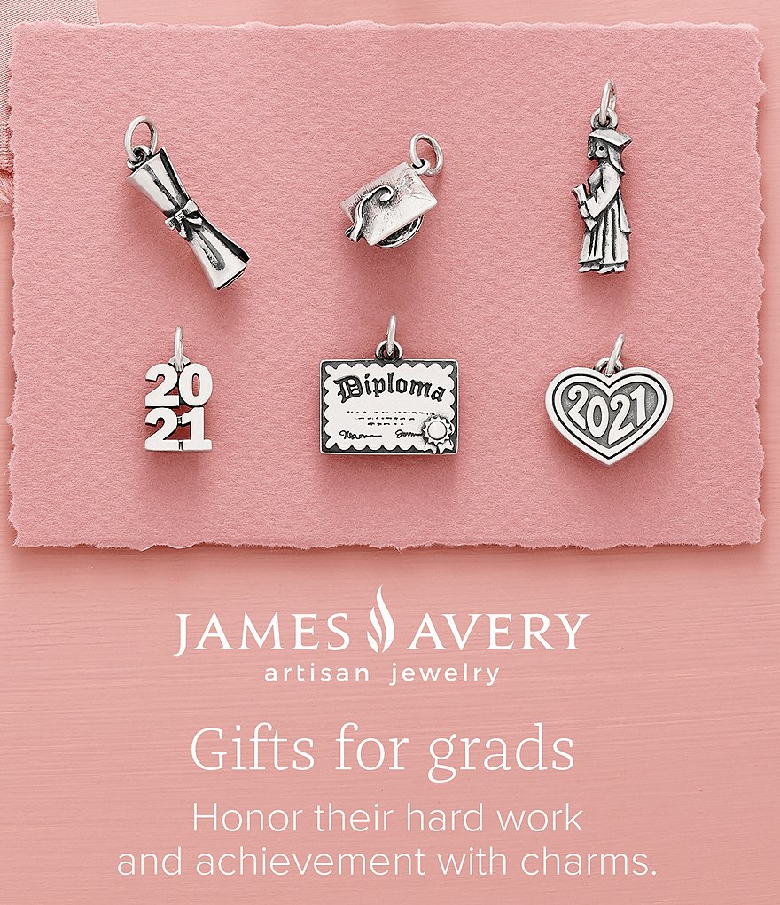 James Avery Girl Graduate Charm