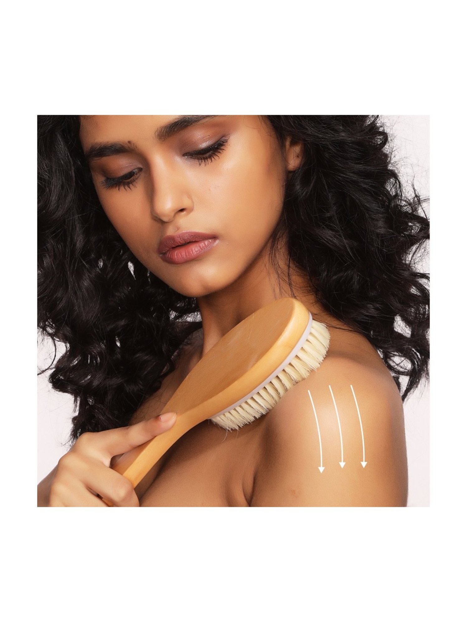 House of Beauty Dry Brush - For Cellulite - 140 gm