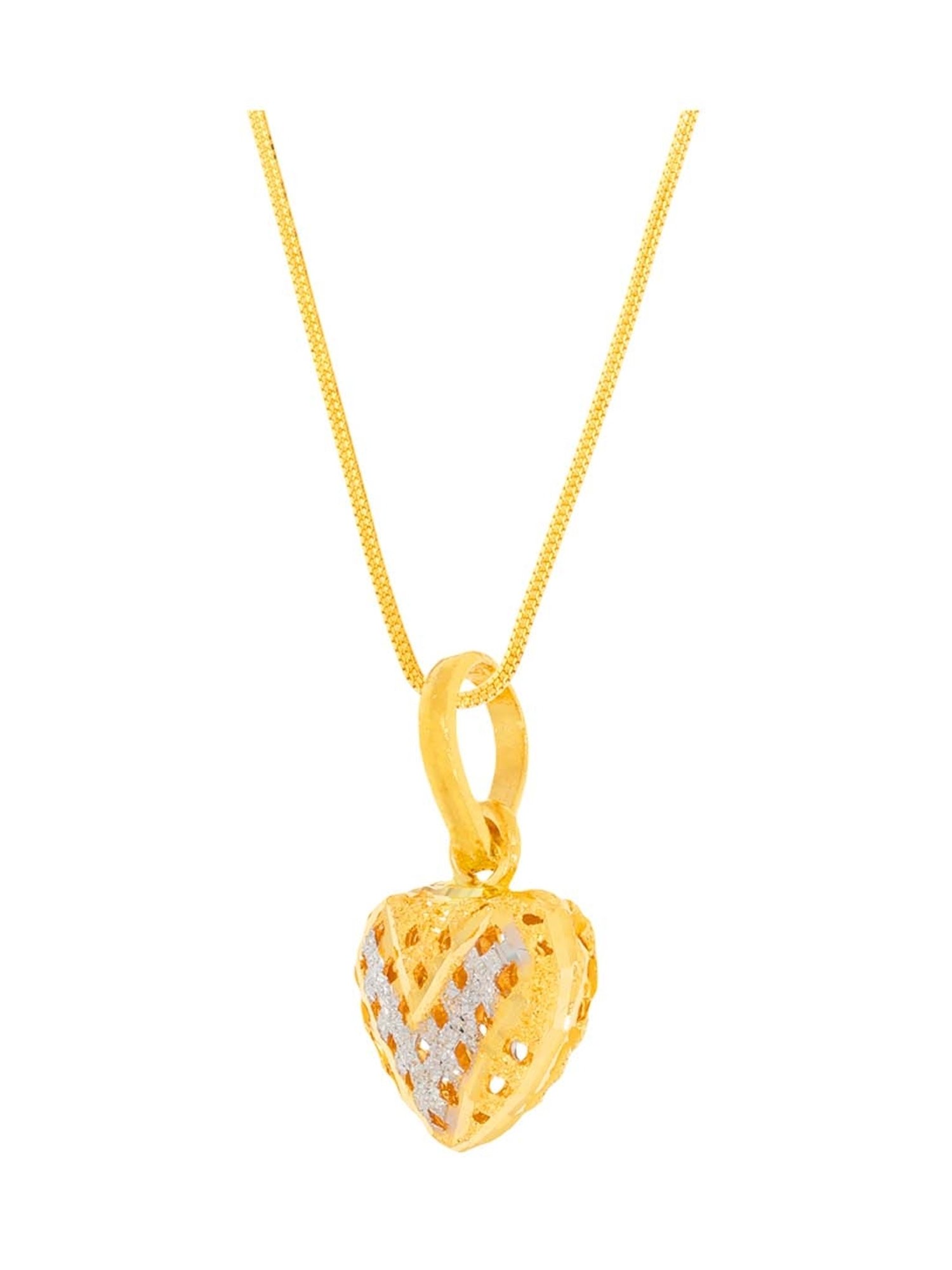 Waman Hari Pethe Jewellers 22k Gold Pendant for Women