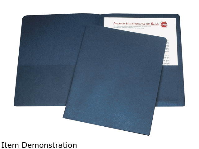 SKILCRAFT 5842489 Double Pocket Portfolio