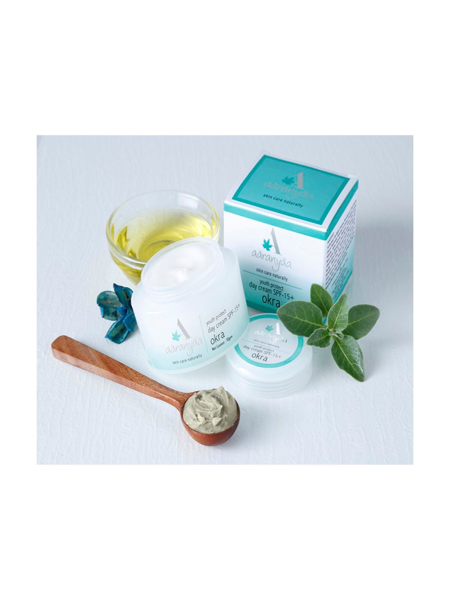 Aaranyaa Youth Protect Day Cream SPF 15+ Okra - 50 gm