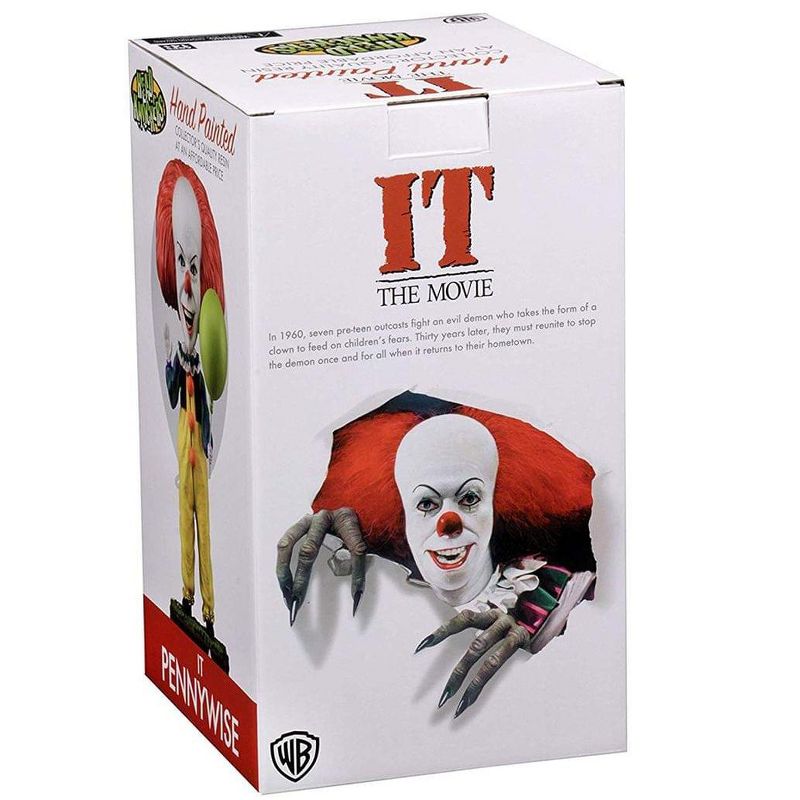 Neca IT 1990 Pennywise 8-Inch Resin Head Knocker Bobblehead