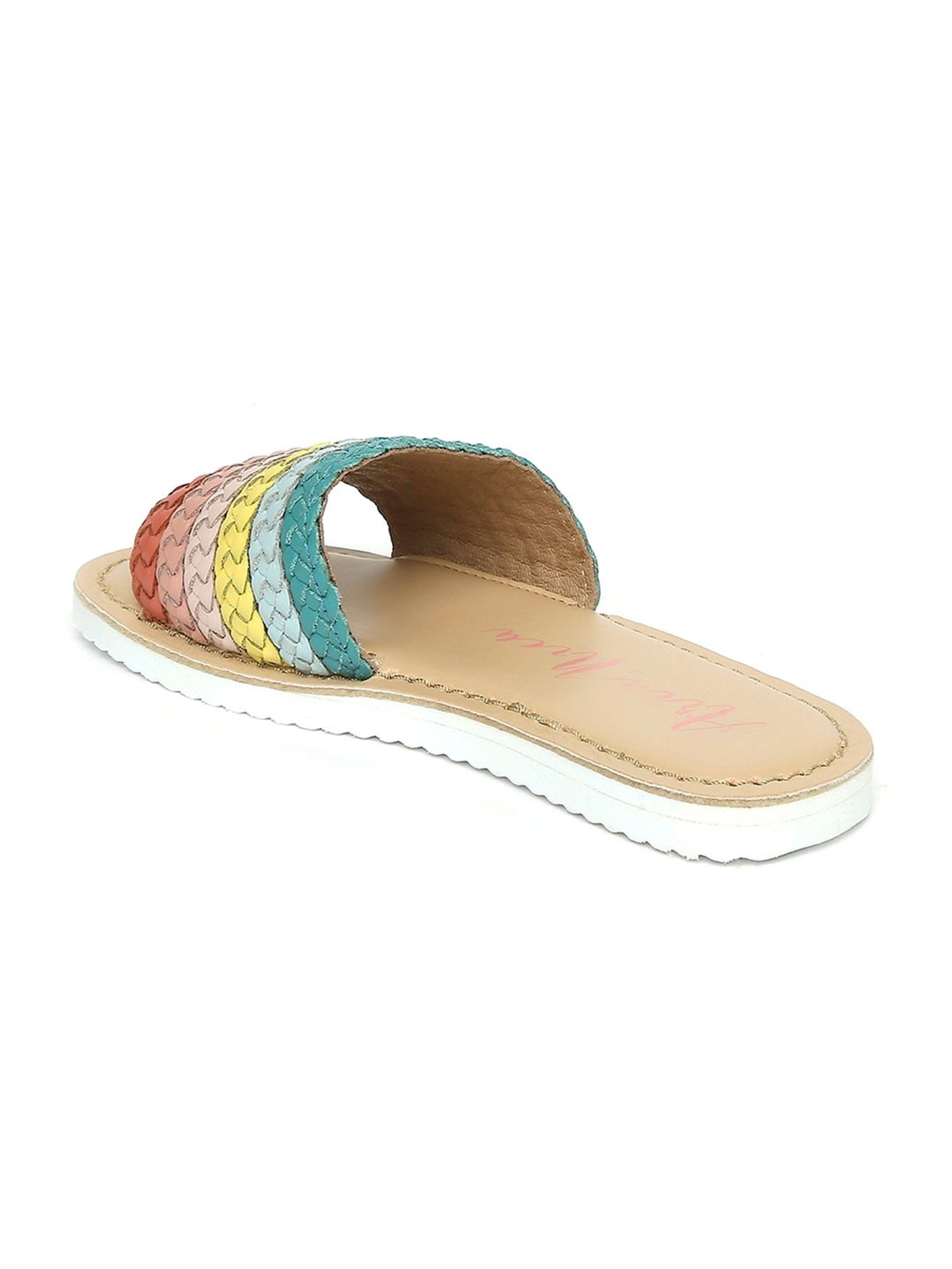 Aria Nica Kids Multicolor Slide Sandals