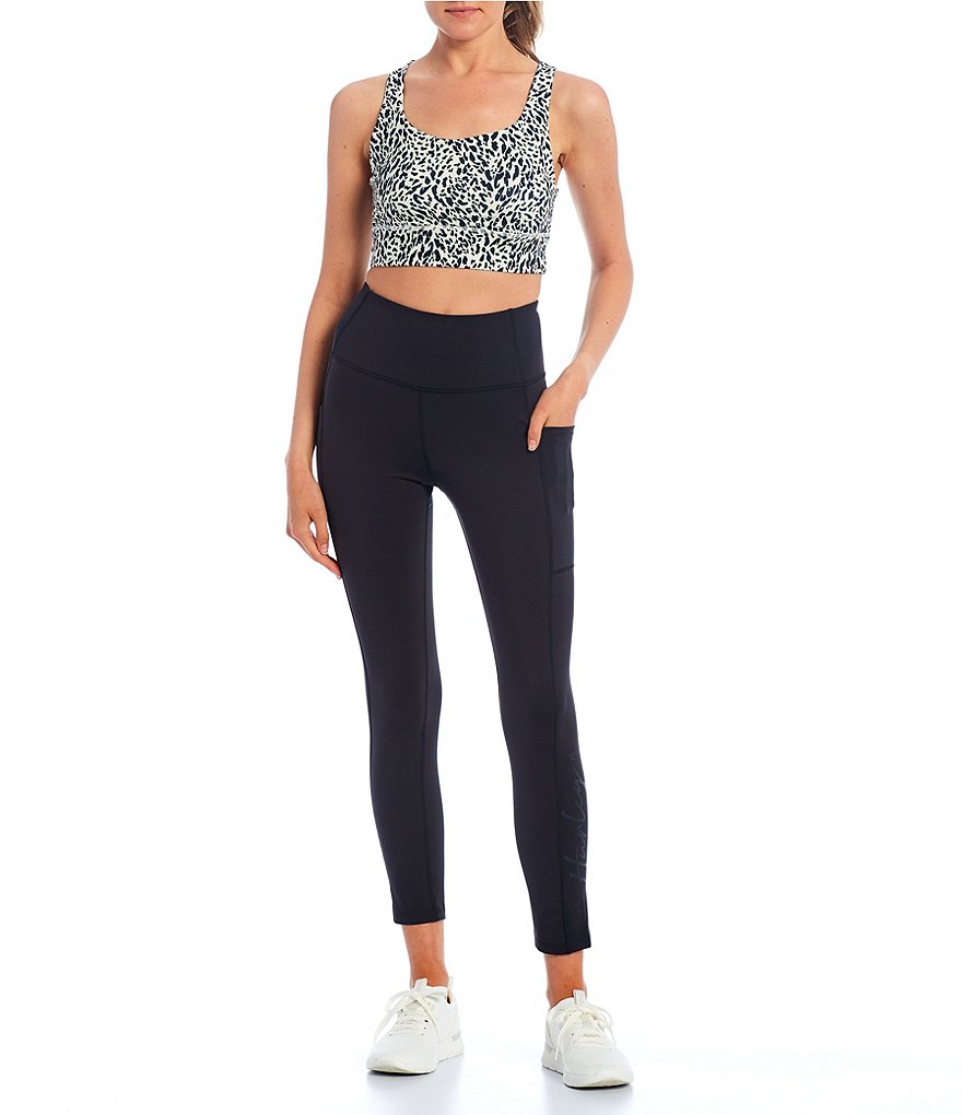 Roxy Mermaid Squad Printed Sports Bra