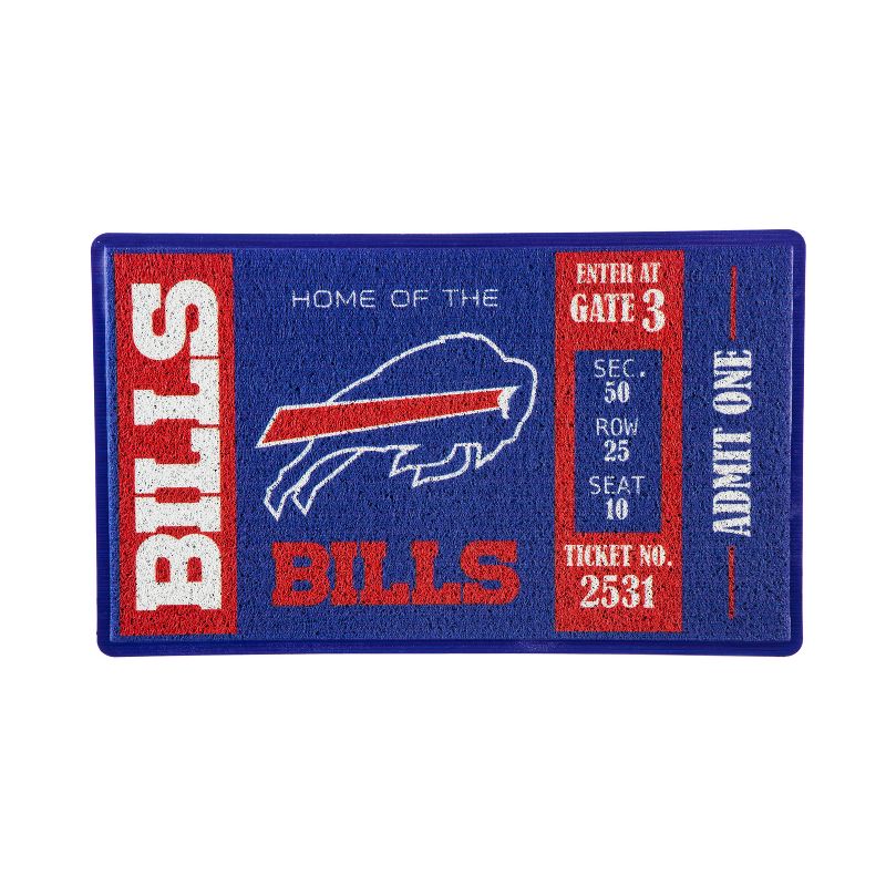 Evergreen Sports Turf Mat, Buffalo Bills