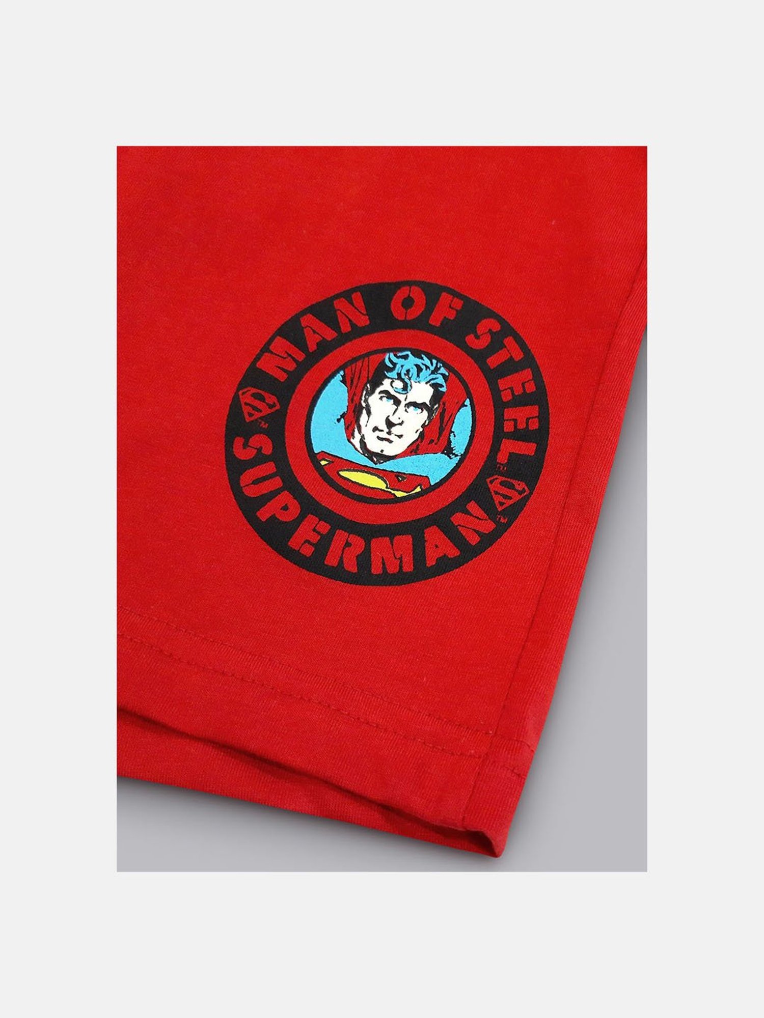 Boysville Red Printed Shorts