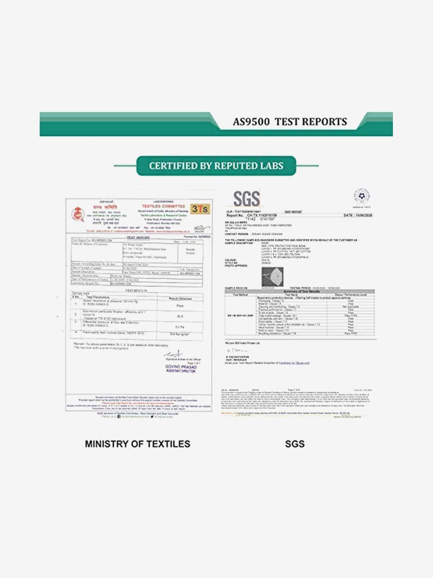 Allsense N95 FFP2 5 Layer Anti Pollution Face Mask with Ear Loop - Pack of 5 (White)