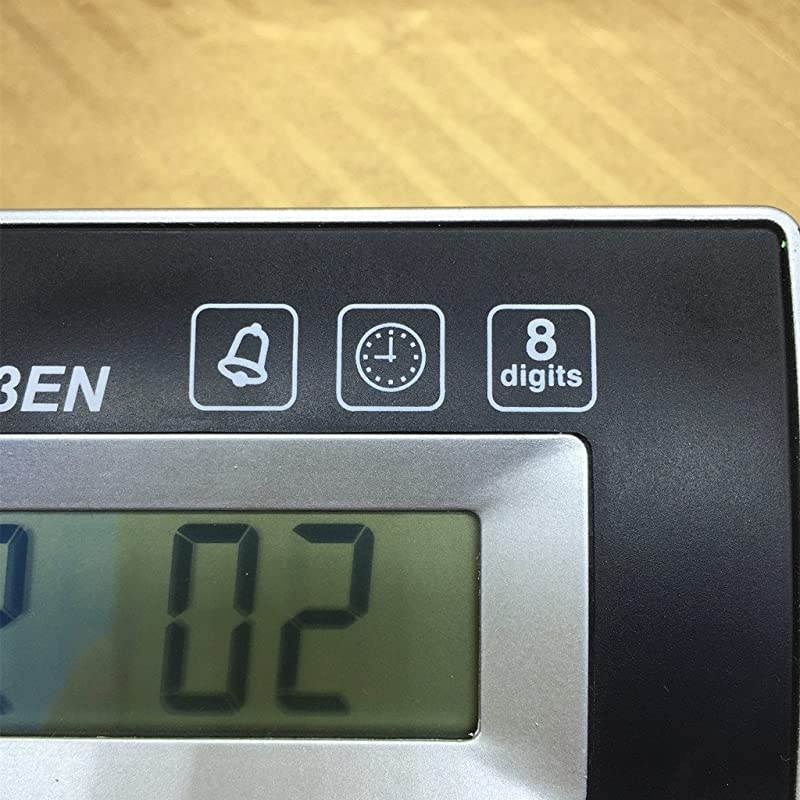 Digit English Talking Calculator with Alarm, Time Show, Check Money Office Computer