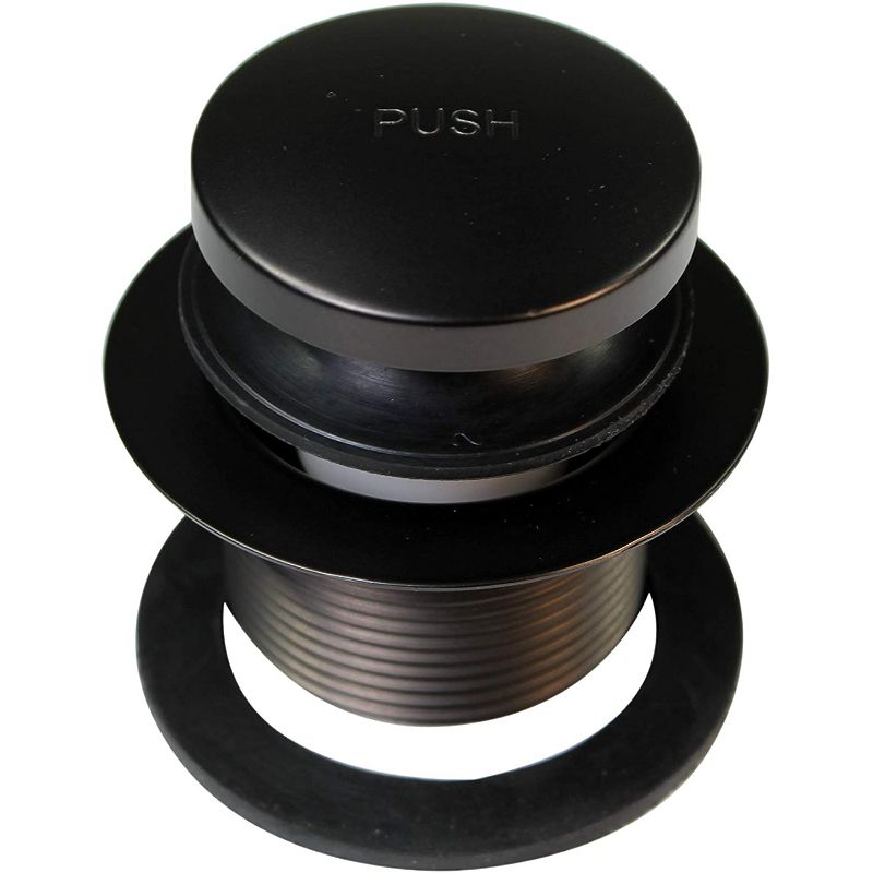 Westbrass D4931-12 ABS Plastic 1.5 Inch Schedule 40 Bathtub and Shower Water Waste and Overflow Tip Toe Drain Assembly, Oil Rubbed Bronze Finish