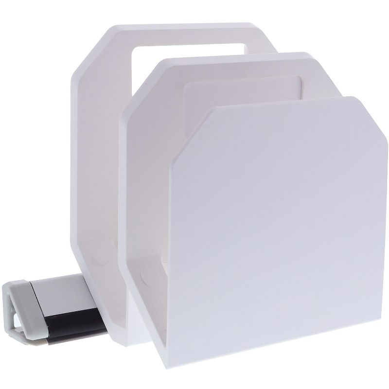 Bostitch Organizer 3-File 7-1/2"Wx3-3/4"Lx9-1/4"H White KT3FOLDEWHIT