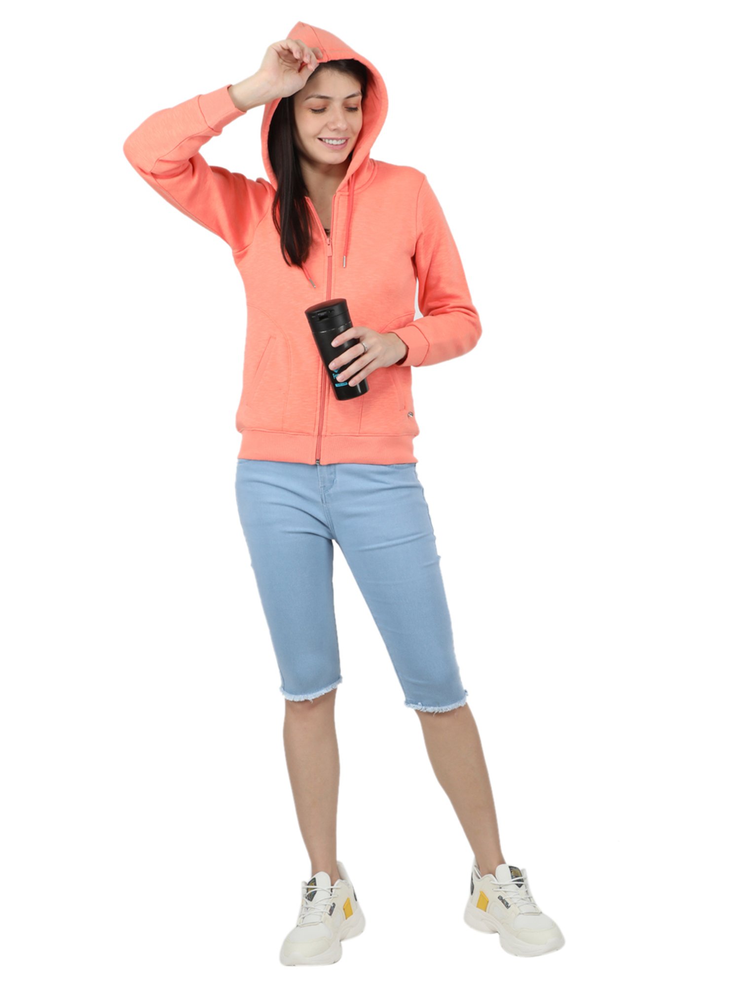 MOCA by Monte Carlo Peach Hoodie