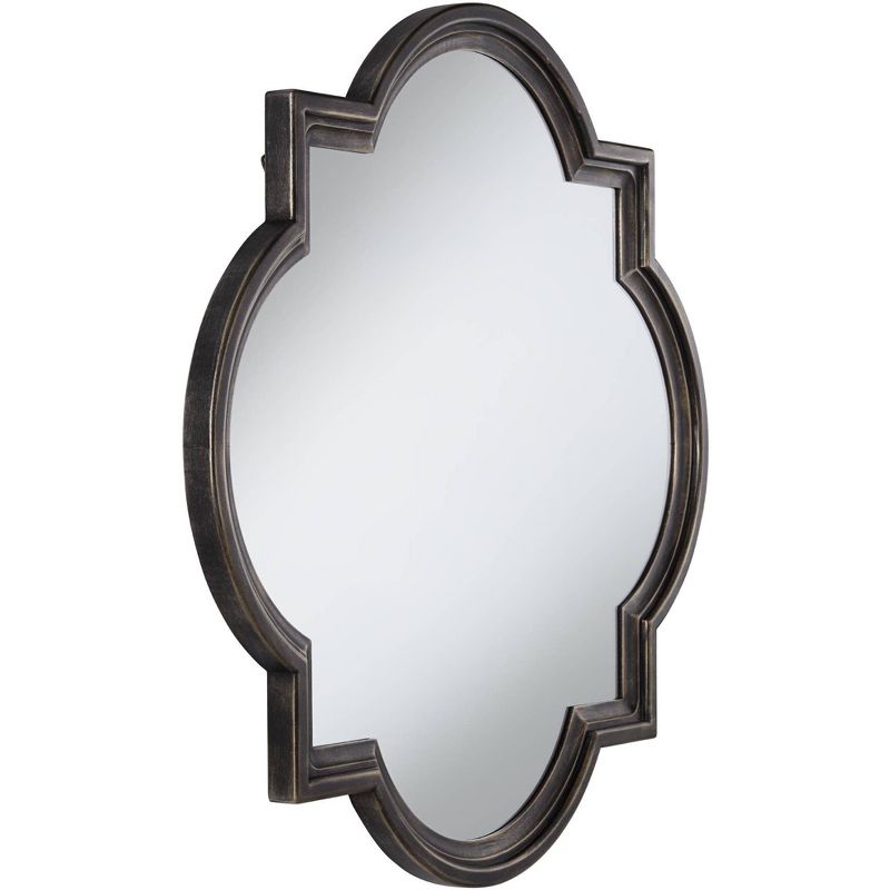 Uttermost Oil-Rubbed Bronze 34" Quatrefoil Wall Mirror
