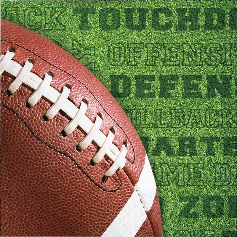 Football Tailgate Deluxe Party Supplies Kit