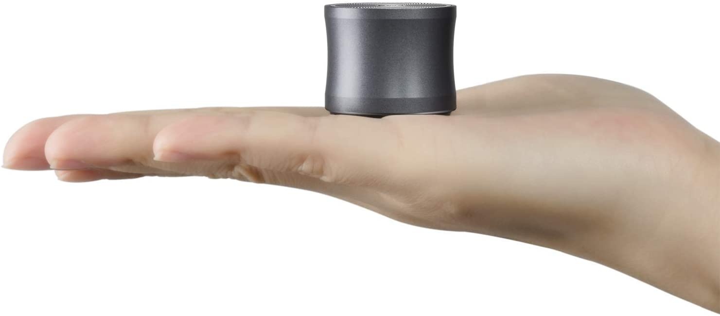 Mini Bluetooth Speaker with bass Radiator, Enhanced Impactive Bass, Portable Loud Speake, Perfect Travel Wireless Speaker for Home, Hiking and More