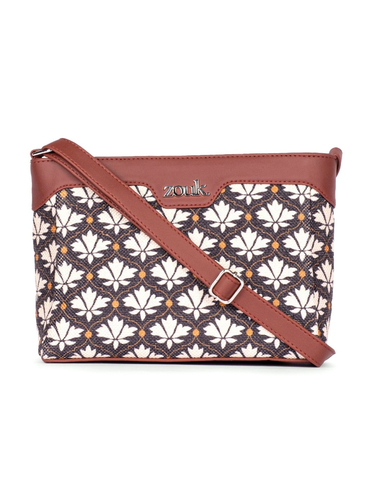 ZOUK Multicolor Printed Cross Body Bag