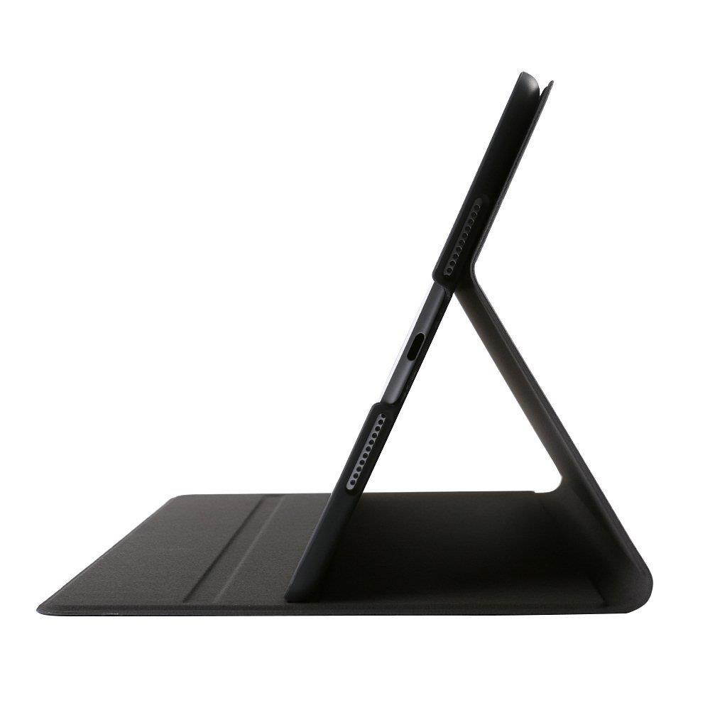 SumacLife Vintage Grain Protective Portfolio Case for Apple iPad Pro 10.5 Models (Exact Classic Black - DF_IPPLEA361