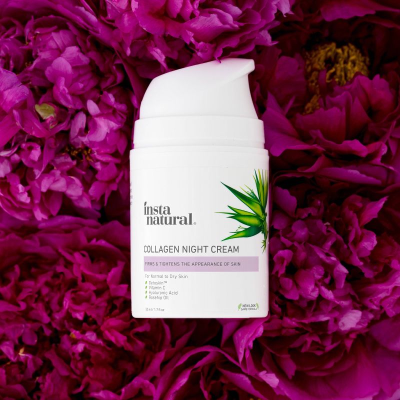 InstaNatural Collagen Night Moisturizer – 1.7 fl oz